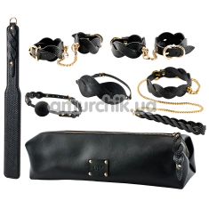 Бондажний набір Guilty Pleasure Eclipse Braided Pleasure Set, чорний - Фото №1