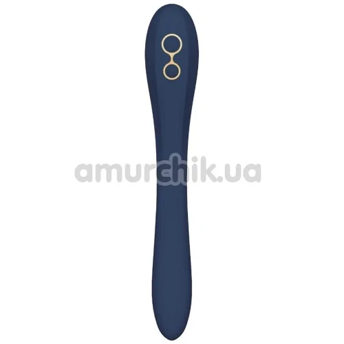 Вібратор Goddess Collection Ares, синій