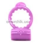 Виброкольцо Neon Vibrating Cockring, фиолетовое - Фото №1