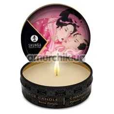 Свічка для масажу Shunga Massage Candle Rose Petals - пелюстки троянд, 30 мл - Фото №1