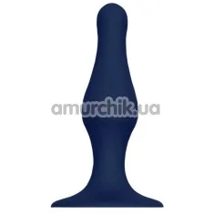 Анальная пробка Cheeky Love Silicone Plug L, синяя - Фото №1