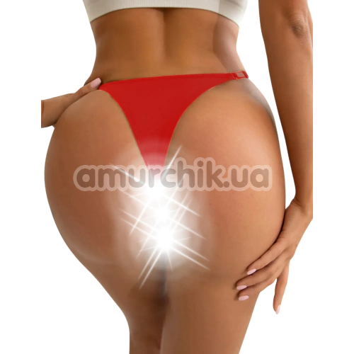 Трусики-стрінги Star Night Floral And Rhinestone G-Strings, червоні