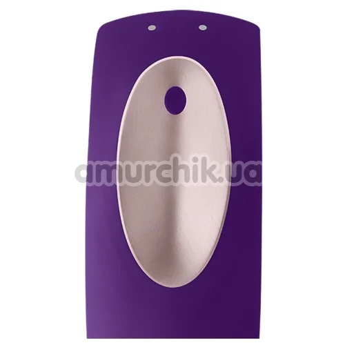 Вибратор с дистанционным управлением Satisfyer Double Plus Remote, фиолетовый