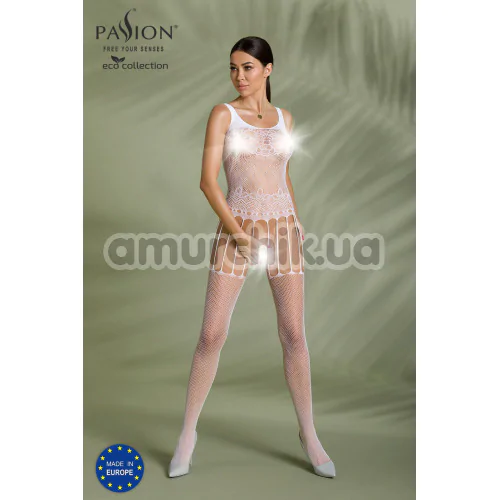 Комбинезон Passion Free Your Senses Eco Collection BS001, белый