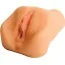 Штучна вагіна з вібрацією Lovetoy Vibrating Cyberskin Pet Pussy DL - 69, тілесна - Фото №1