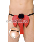 Труси-стрінги чоловічі Thong червоні слоник (модель 4416) - Фото №1