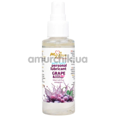 Масажний лубрикант MyLove Aroma Series Personal Lubricant 2in1 Grape - виноград, 50 мл - Фото №1