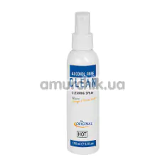 Антибактериальный спрей для очистки секс-игрушек Hot Clean Disinfecting & Cleaning Lotion, 150 мл - Фото №1