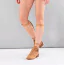 Гартеры для голеней Bijoux Indiscrets Maze Back Leg Garter, коричневые - Фото №4