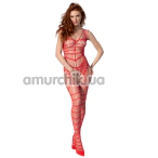 Комбинезон Passion Free Your Senses BS102, красный - Фото №1