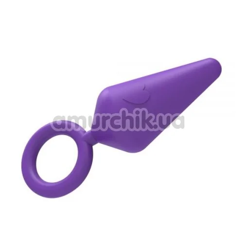 Анальная пробка MisSweet Candy Plug M, фиолетовая