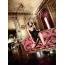 Комплект Black Dot Tulle Mini Dress With G-String: комбінація + трусики-стрінги (модель B1021) - Фото №2