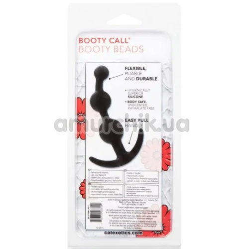 Анальные бусы Booty Call Booty Beads, черные