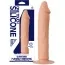 Вибратор без мошонки One Touch Silicone 8, телесный - Фото №5