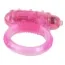 Віброкільце Mini One Touch Vibrating Cock Ring рожеве - Фото №1