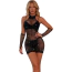 Сукня Star Night Sexy Sparkle Rhinestone Dress, чорна - Фото №4