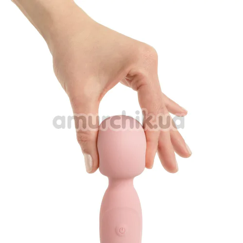 Універсальний вібромасажер Good Vibes Only Simi Double-Sided Wand, рожевий