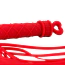 Флоггер DS Fetish Flogger Silicone Heart, красный - Фото №5