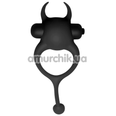 Віброкільце для члена Crushious Daemon, чорне - Фото №1