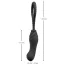 Страпон Black Velvets Perfect Fit Strapless Strap-On, черный - Фото №3