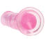 Фалоімітатор Realrock Crystal Clear Dildo Straight 7, рожевий - Фото №4