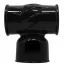 Насадка для вібромасажерів Power Head Male Masturbator Wand Massager Head, чорна - Фото №1