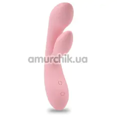 Вібратор Aphrovibe Dual Fulfill Bunny, рожевий - Фото №1