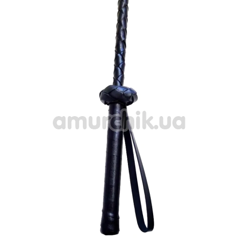 Стек DS Fetish Leather Wicker Paddle, чорний