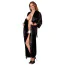 Пеньюар Cottelli Lingerie Kimono, чорний - Фото №1