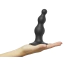 Фаллоимитатор Strap-On-Me Dildo Plug Beads S, черный - Фото №2