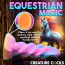 Фаллоимитатор Creature Cocks Moon Rider Glow-in-the-Dark Unicorn Dildo, разноцветный - Фото №13