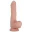 Фаллоимитатор Mister Dixx Dual Density 7.9 Real Dildo, телесный - Фото №1