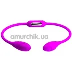 Двокінцевий вібратор Pretty Love Dream Lovers Whip, фіолетовий - Фото №1