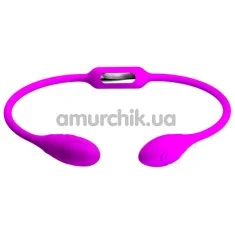 Двокінцевий вібратор Pretty Love Dream Lovers Whip, фіолетовий - Фото №1