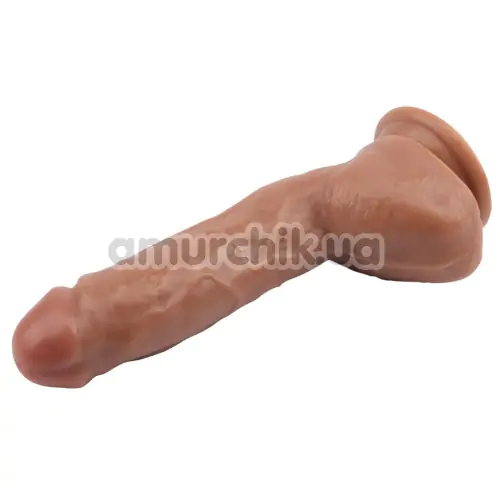 Фаллоимитатор Fashion Dude 9.9 Inch Cock, коричневый