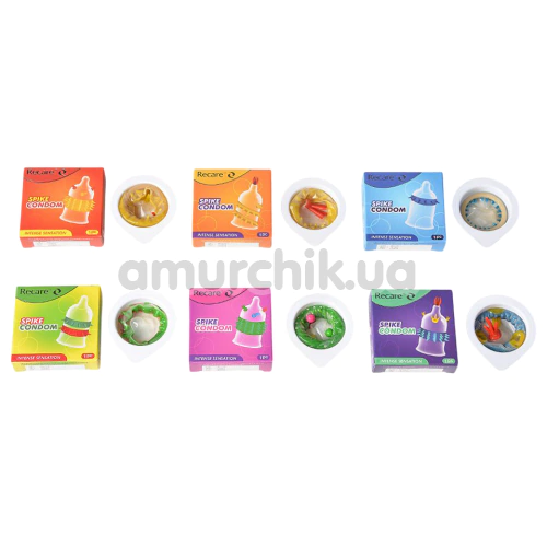 Recare Spike Intense Sensation Blue, 1 шт