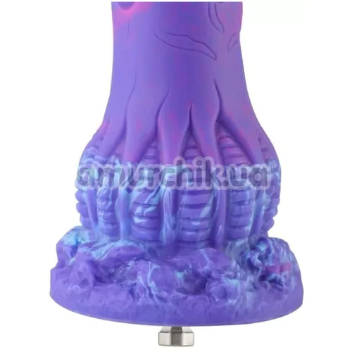Фаллоимитатор-насадка Hismith HSA140 Silicone Dildo, фиолетовый