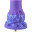 Фаллоимитатор-насадка Hismith HSA140 Silicone Dildo, фиолетовый - Фото №9