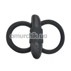 Виброкольцо Mojo Apeiros Cock Balls Ring, черное - Фото №1