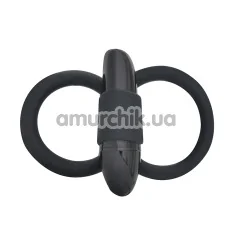 Виброкольцо Mojo Apeiros Cock Balls Ring, черное - Фото №1