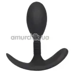 Анальна пробка Black Mont 2.8 Anal Play Plug S, чорна - Фото №1