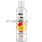 Лубрикант з зігріваючим ефектом Swiss Navy 4 in 1 Playful Flavors Mango - манго, 29.5 мл - Фото №1
