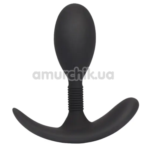 Анальна пробка Black Mont 2.8 Anal Play Plug S, чорна - Фото №1