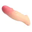 Насадка на пенис Pretty Love Penis Sleeve Damell, телесная - Фото №5