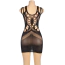 Сукня Star Night Sexy Sparkle Glitter Rhinestone Fishnet Dress, чорна - Фото №7