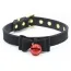 Нашийник Loveshop Bow and Bell, чорний - Фото №1