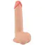 Фаллоимитатор Nature Skin Dildo With Movable Skin 19 см, телесный - Фото №2