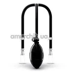 Вакуумная помпа для сосков Saiz Nipple Pump Basic, черная - Фото №1