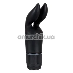 Кліторальний вібратор Clit Lover Silicone, чорний - Фото №1