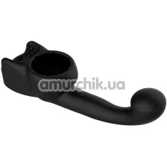 Насадка для вібромасажерів Lovense Domi / Domi 2 Male Attachment, чорна - Фото №1